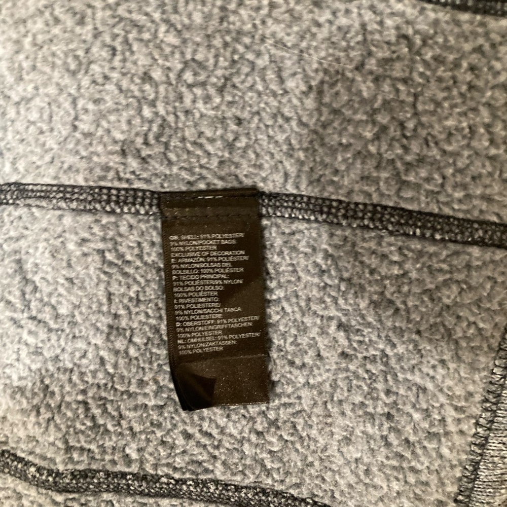 The North Face Crescent Sunset Full-Zip Fleece Jacket in Blue- Size M - Picture 6 of 6